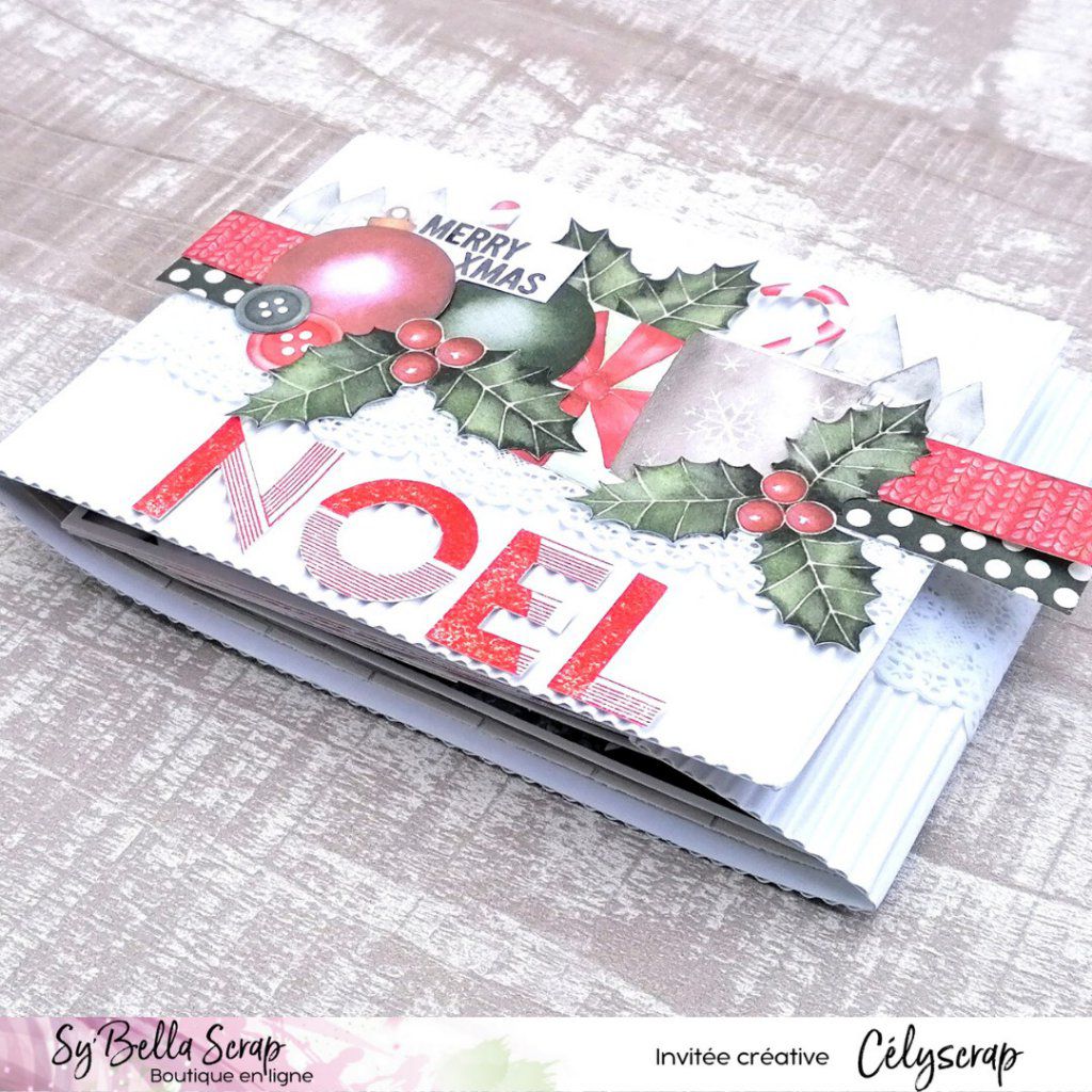 Tutoriel Mini Album Journal de NOEL!